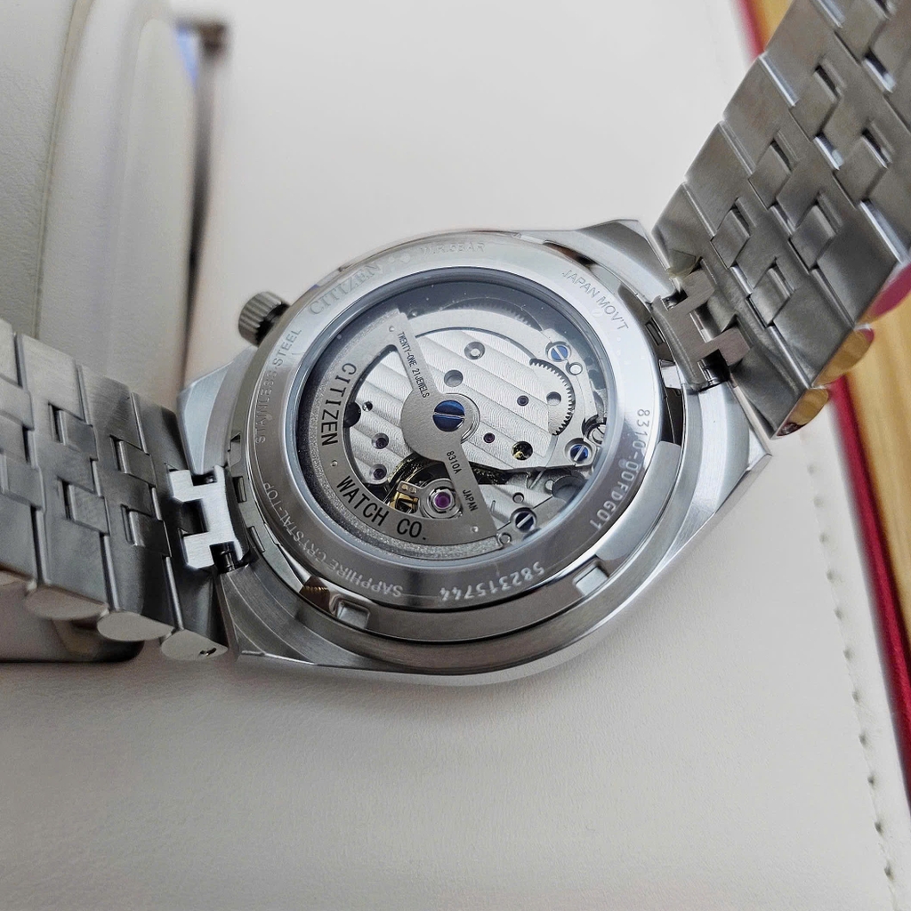 Đồng Hồ Nam Citizen Automatic Tsuyosa 60 Black NK0020-55E