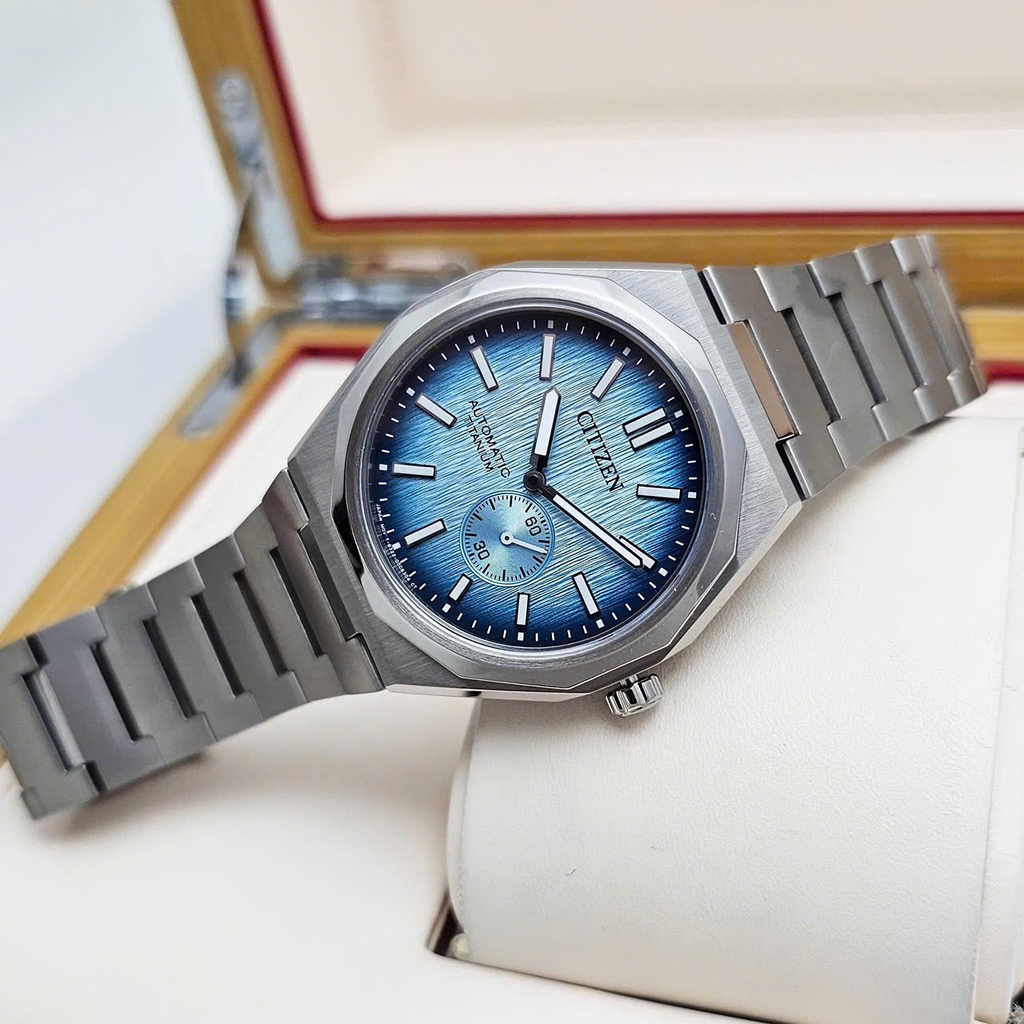 Đồng Hồ Nam Citizen Automatic Zenshin 60 Super Titanium NK5020-58L