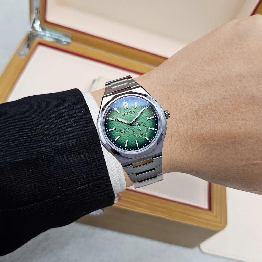 Đồng Hồ Nam Citizen Automatic Zenshin 60 Super Titanium NK5020-58X
