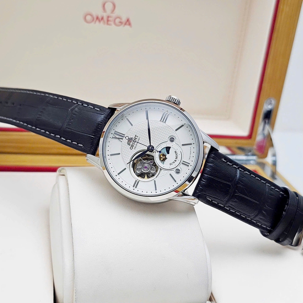 Đồng Hồ Nam Orient Automatic Sun And Moon RA-AS0011S10B ( RA-AS0011S30B ) ( RA-AS0011S00C ) ( RN-AS0003S )
