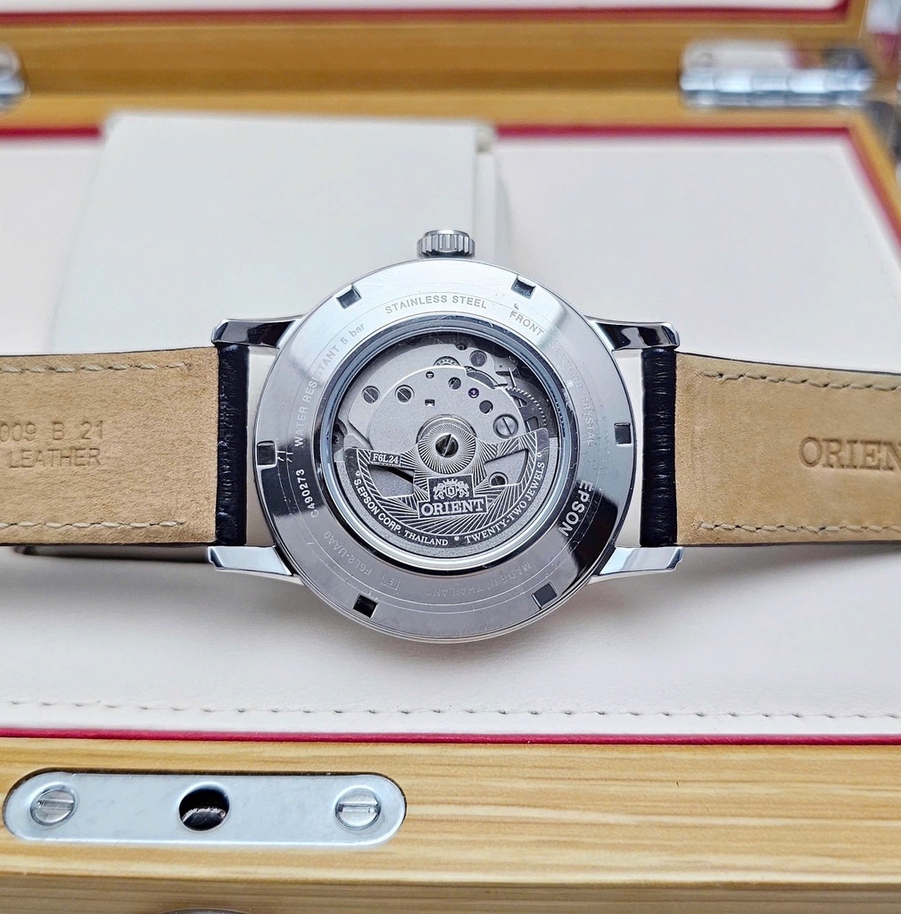 Đồng Hồ Nam Orient Automatic Sun And Moon RA-AS0011S10B ( RA-AS0011S30B ) ( RA-AS0011S00C ) ( RN-AS0003S )