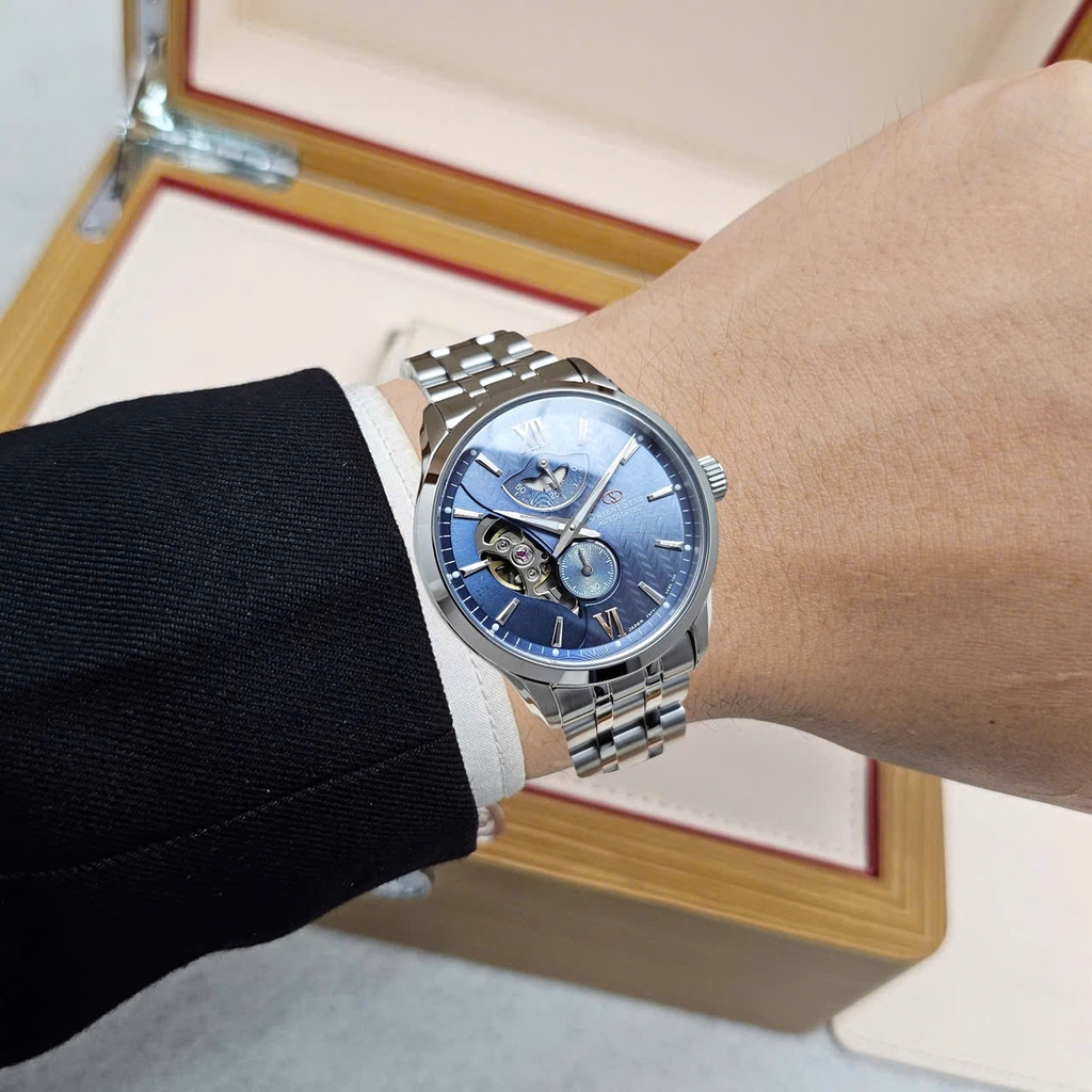 Đồng Hồ Nam Orient Star Automatic Mechanical Contemporary RE-AV0B08L00B ( RE-AV0B08L ) ( RK-AV0B08L )