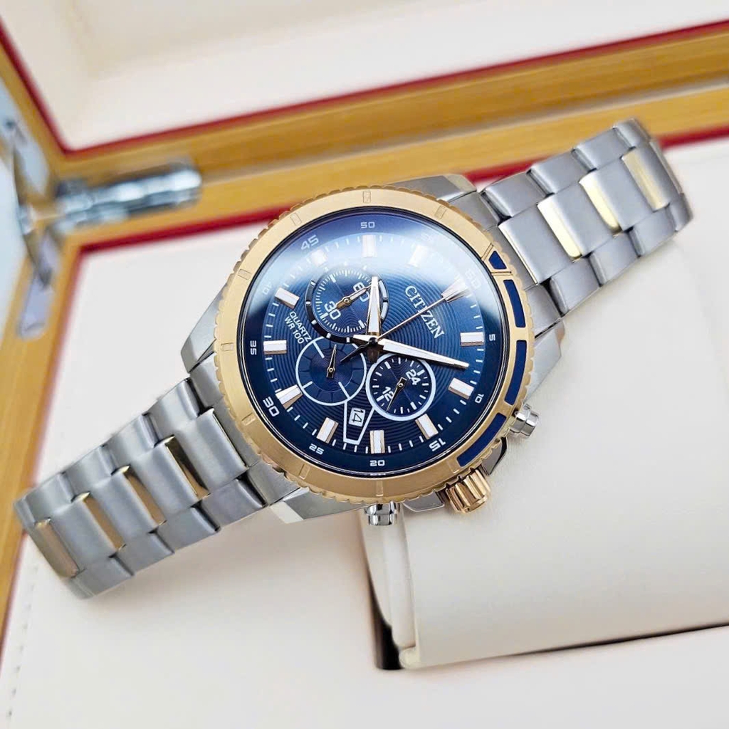 Đồng Hồ Nam Citizen Quartz Chronograph AN8206-53L