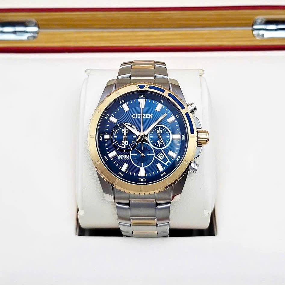 Đồng Hồ Nam Citizen Quartz Chronograph AN8206-53L