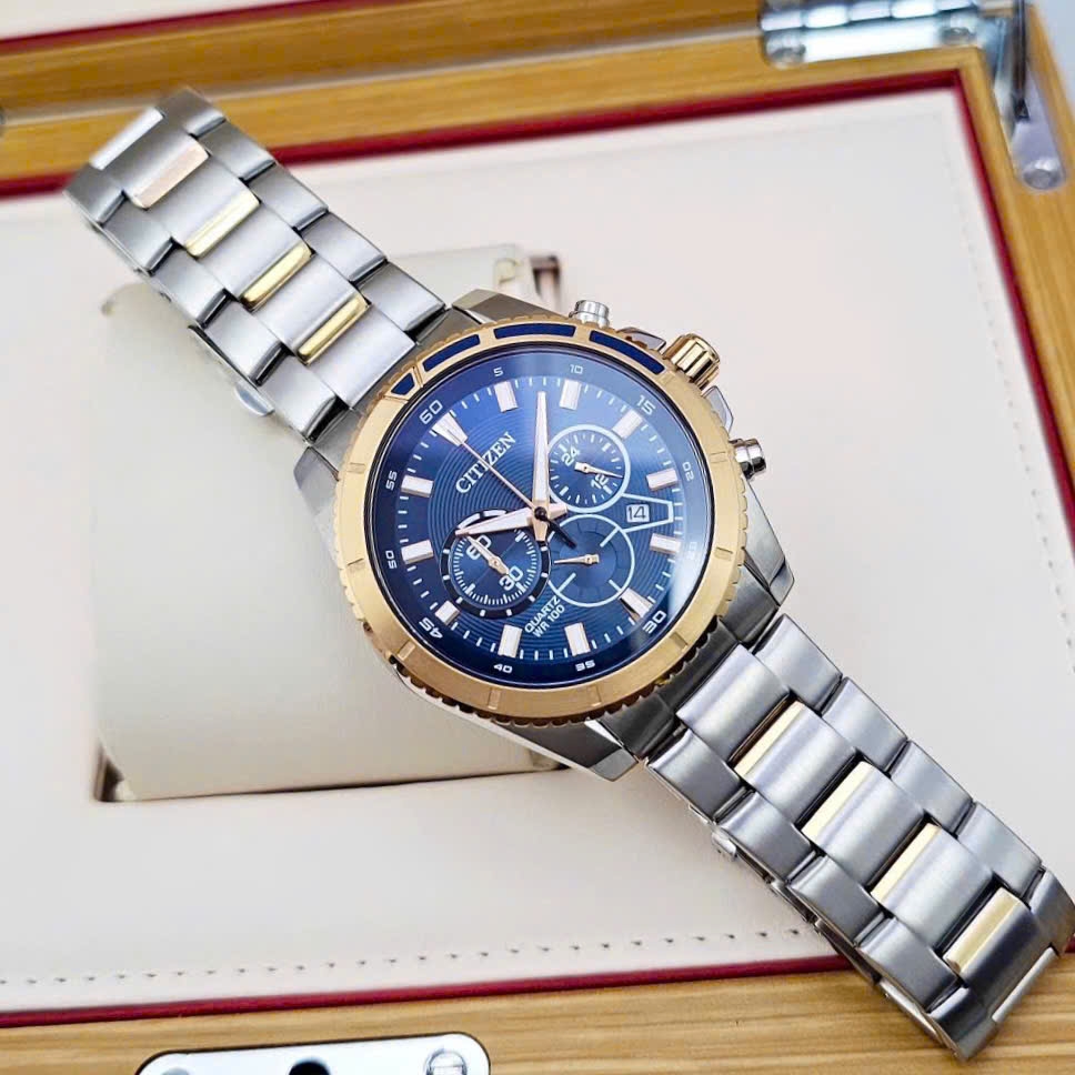 Đồng Hồ Nam Citizen Quartz Chronograph AN8206-53L