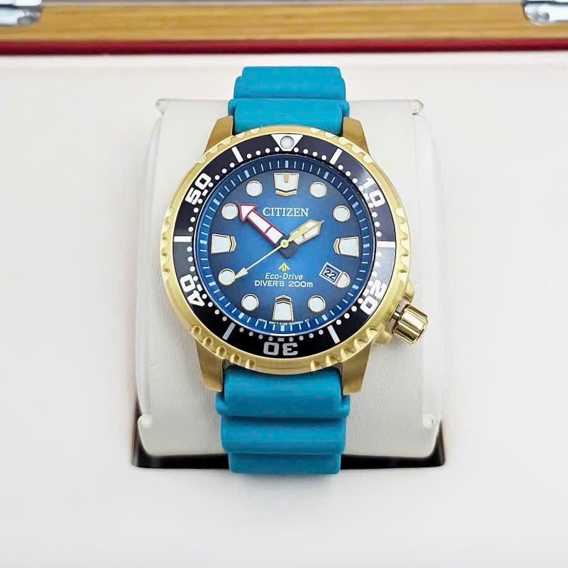 Đồng Hồ Nam Citizen Quartz Eco-Drive Promaster Dive Blue Dial BN0162-02X