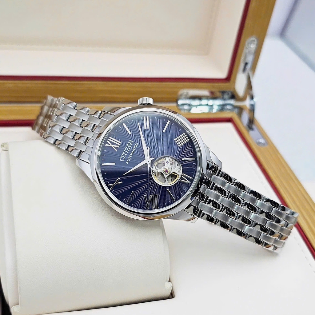 Đồng Hồ Nam Citizen Automatic Open Heart NH9130-84L