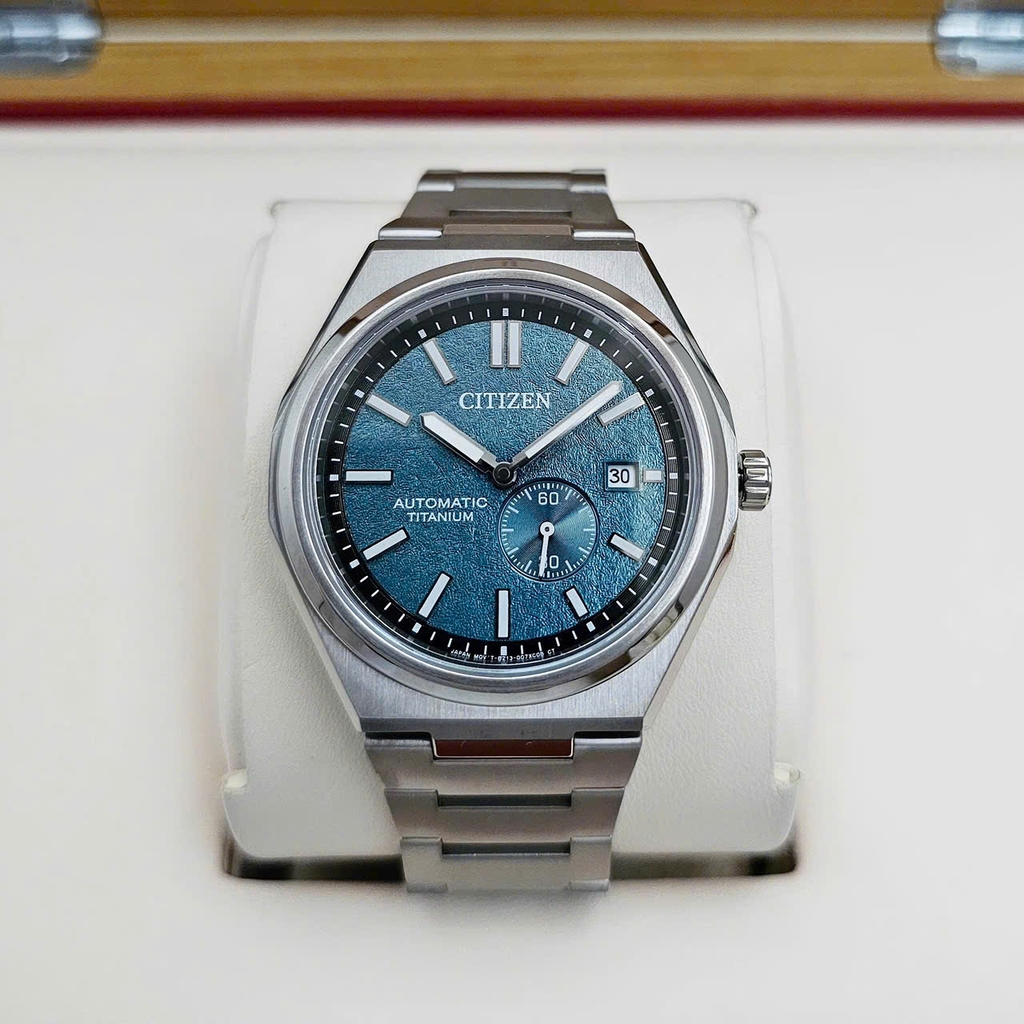 Đồng Hồ Nam Citizen Automatic Zenshin Mechanical Super Titanium NJ0180-80X
