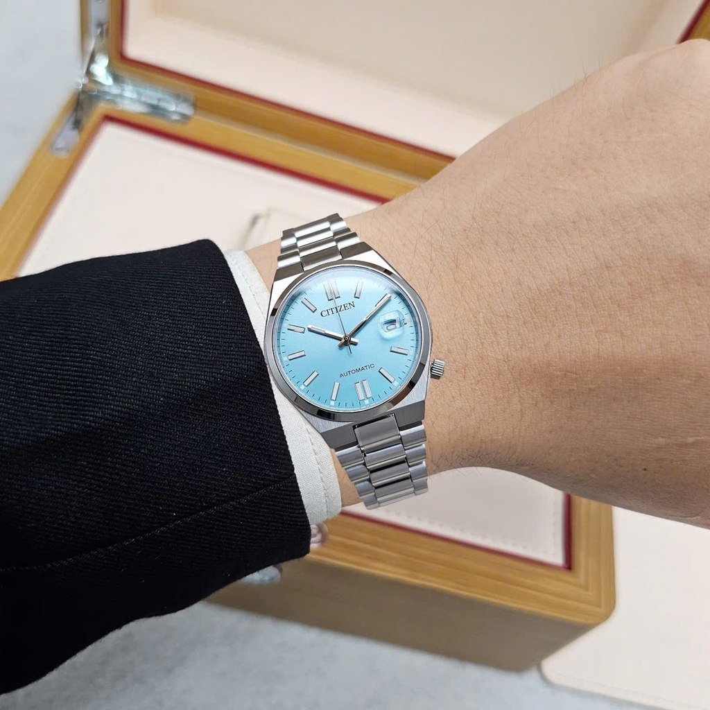 Đồng Hồ Unisex Citizen Automatic Tsuyosa 37mm Tifany NJ0200-50L