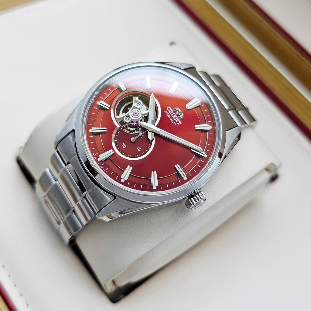 Đồng Hồ Nam Orient Automatic Contemporary Semi Skeleton Red RA-AR0010R10B ( RA-AR0010R ) ( RA-AR0010R30B ) ( RN-AR0010R )