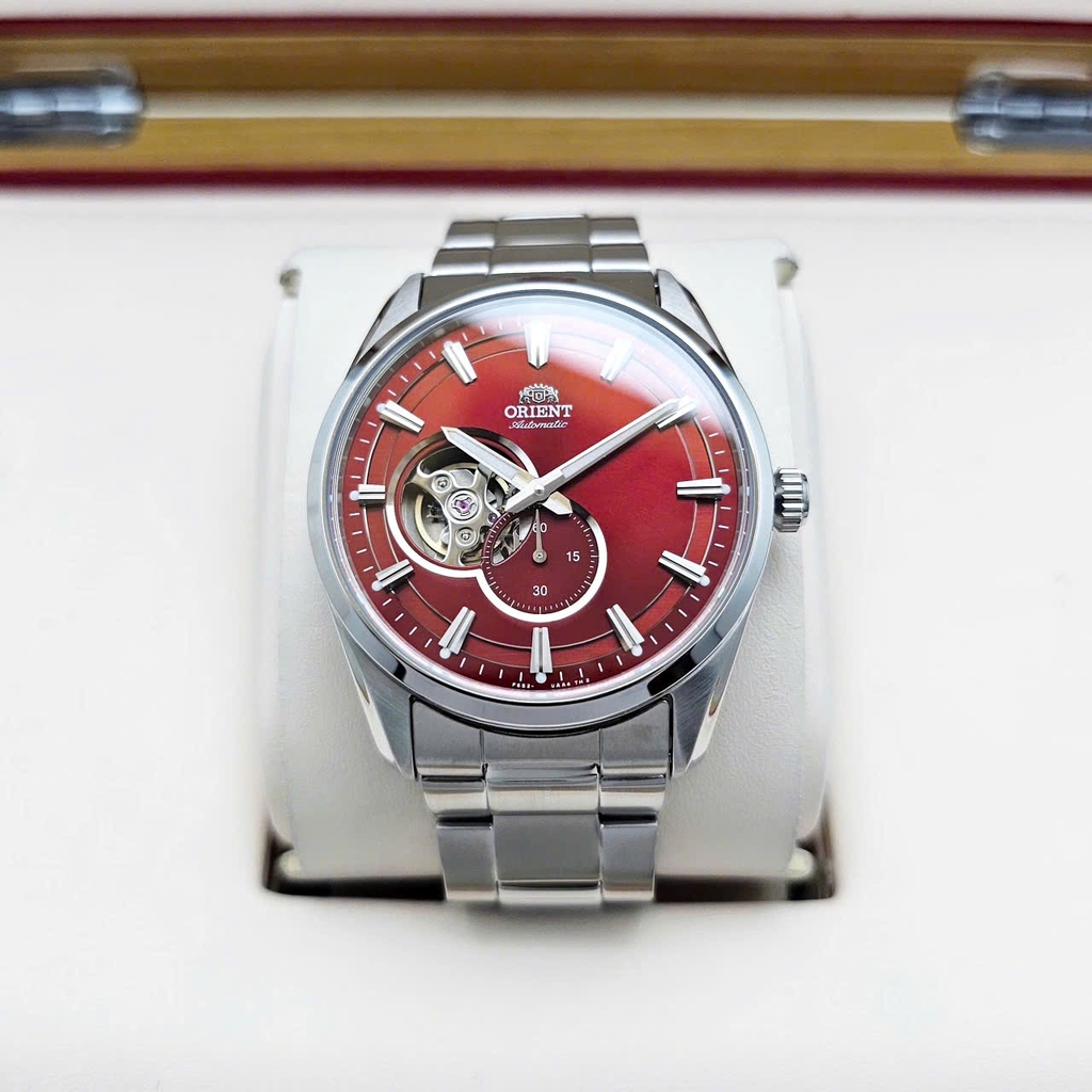 Đồng Hồ Nam Orient Automatic Contemporary Semi Skeleton Red RA-AR0010R10B ( RA-AR0010R ) ( RA-AR0010R30B ) ( RN-AR0010R )