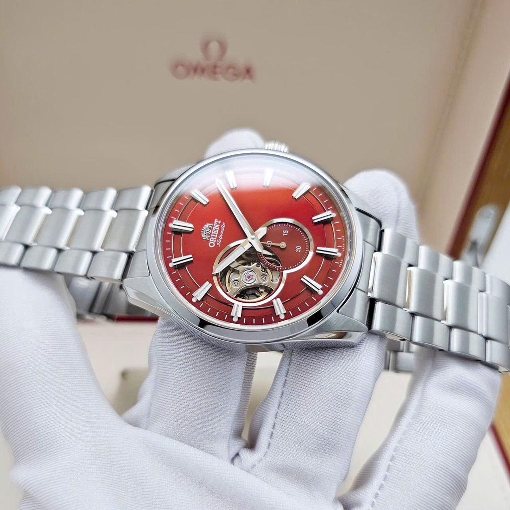 Đồng Hồ Nam Orient Automatic Contemporary Semi Skeleton Red RA-AR0010R10B ( RA-AR0010R ) ( RA-AR0010R30B ) ( RN-AR0010R )