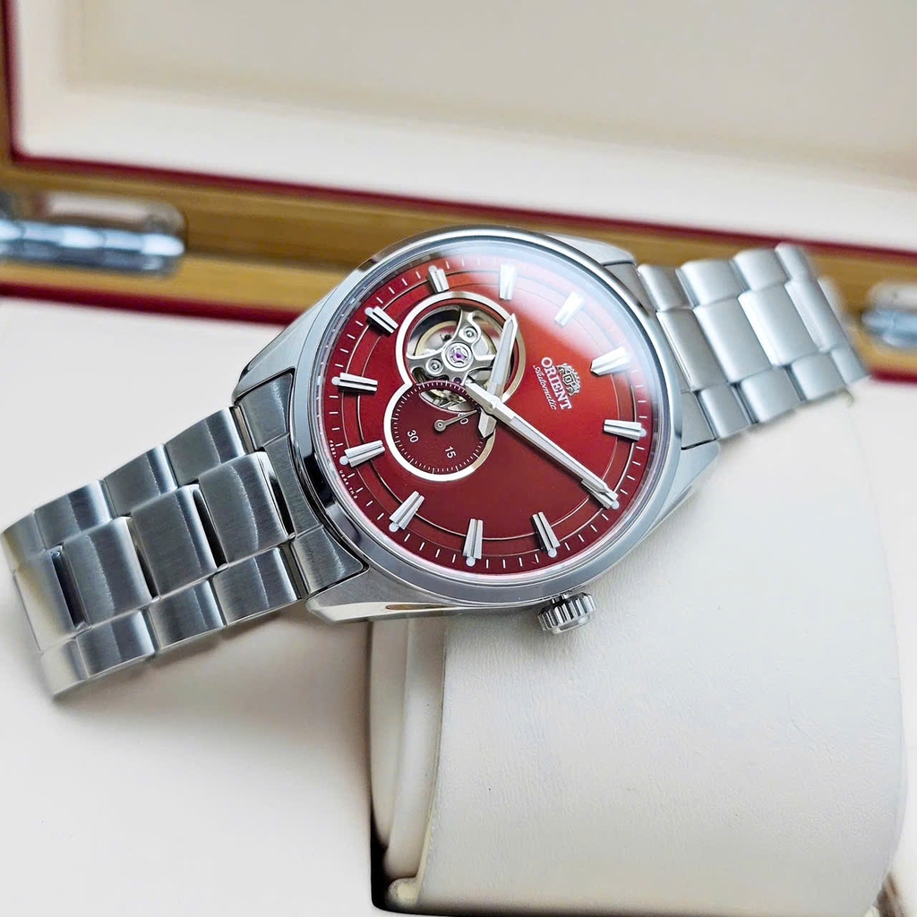 Đồng Hồ Nam Orient Automatic Contemporary Semi Skeleton Red RA-AR0010R10B ( RA-AR0010R ) ( RA-AR0010R30B ) ( RN-AR0010R )