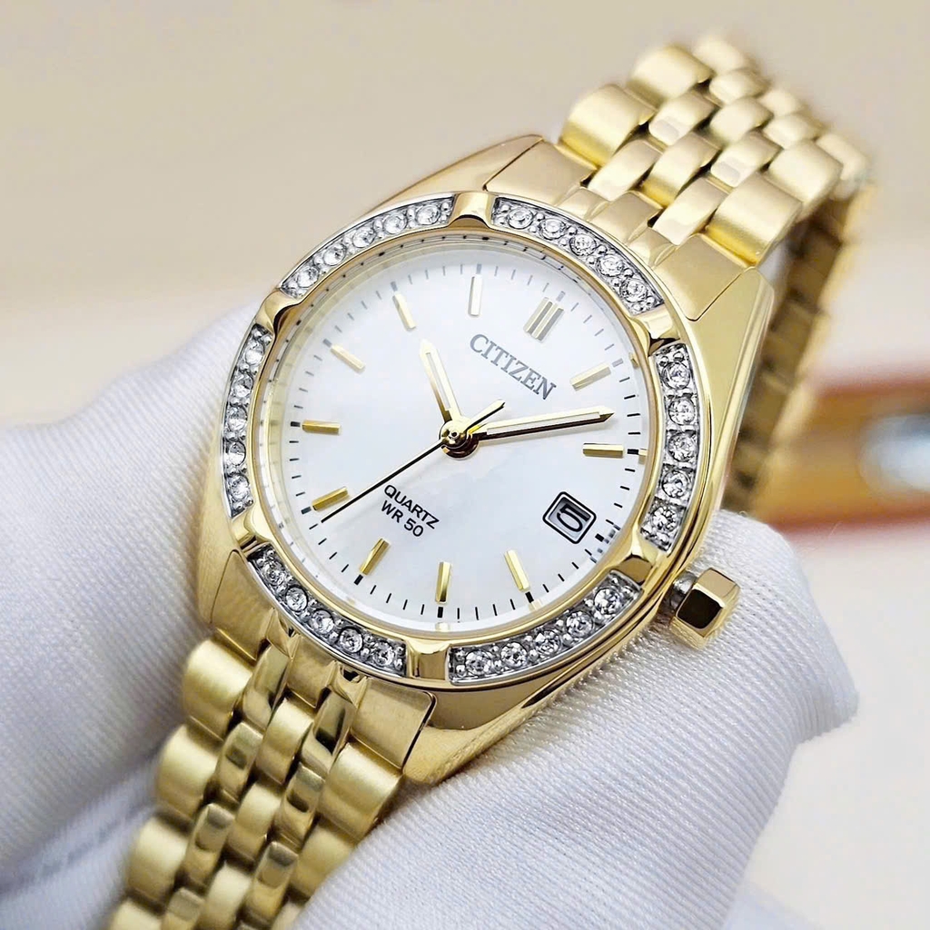 Đồng Hồ Nữ Citizen Quartz EU6062-50D