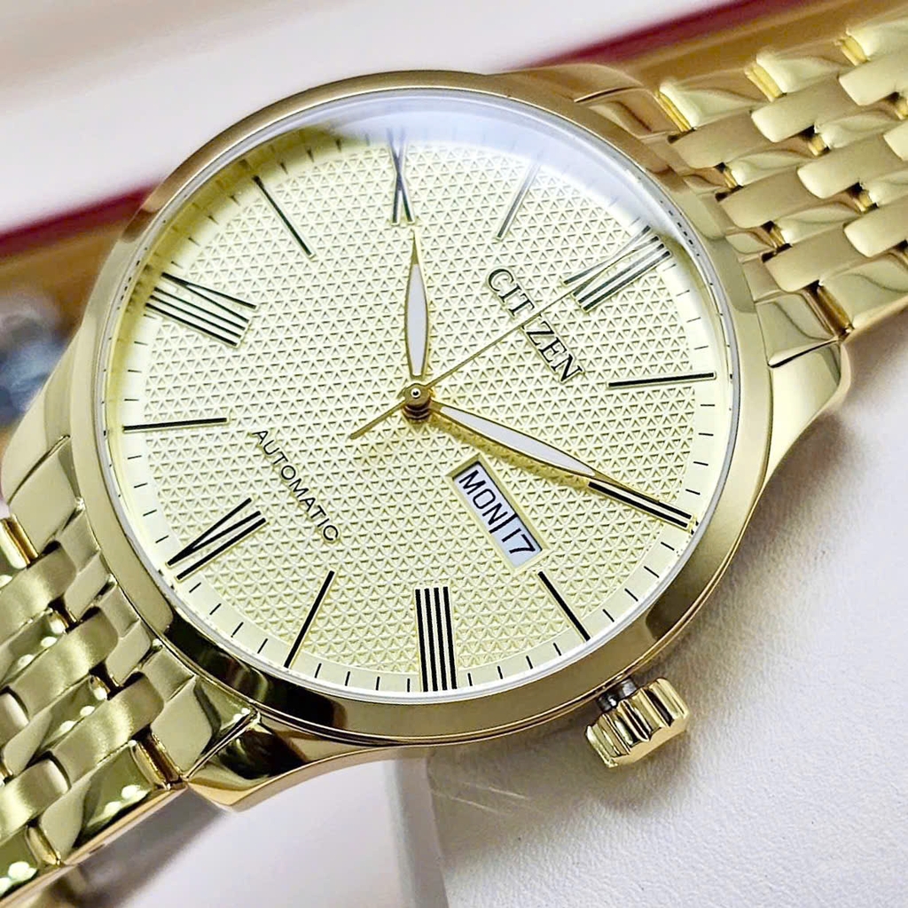 Đồng Hồ Nam Citizen Automatic Gold NH8352-53P