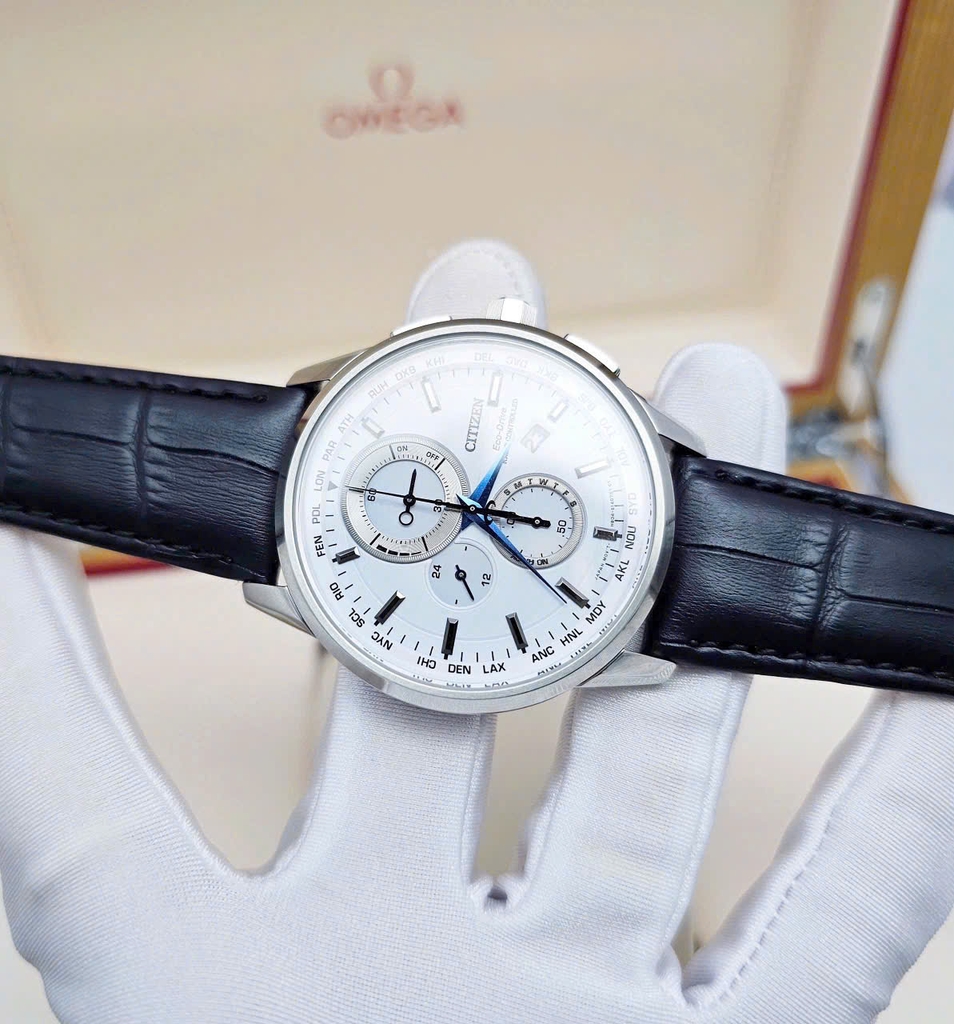 Đồng Hồ Nam Citizen Quartz Eco-Drive Radio Controlled AT8110-11A