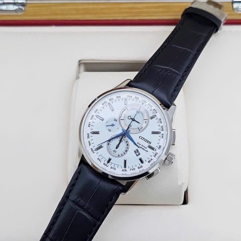 Đồng Hồ Nam Citizen Quartz Eco-Drive Radio Controlled AT8110-11A