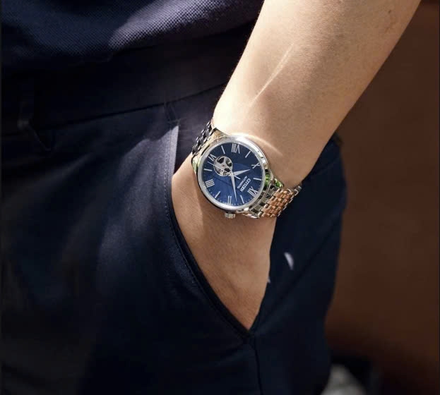 Đồng Hồ Nam Citizen Automatic Open Heart NH9130-84L