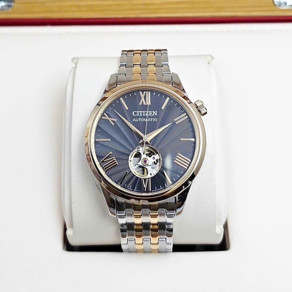 Đồng Hồ Nam Citizen Automatic Mechanical Open Heart NH9136-88H