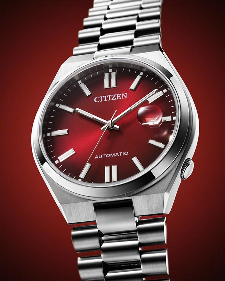 Đồng Hồ Nam Citizen Automatic Tsuyosa Mechanical Red NJ0150-56W ( NJ0150 )