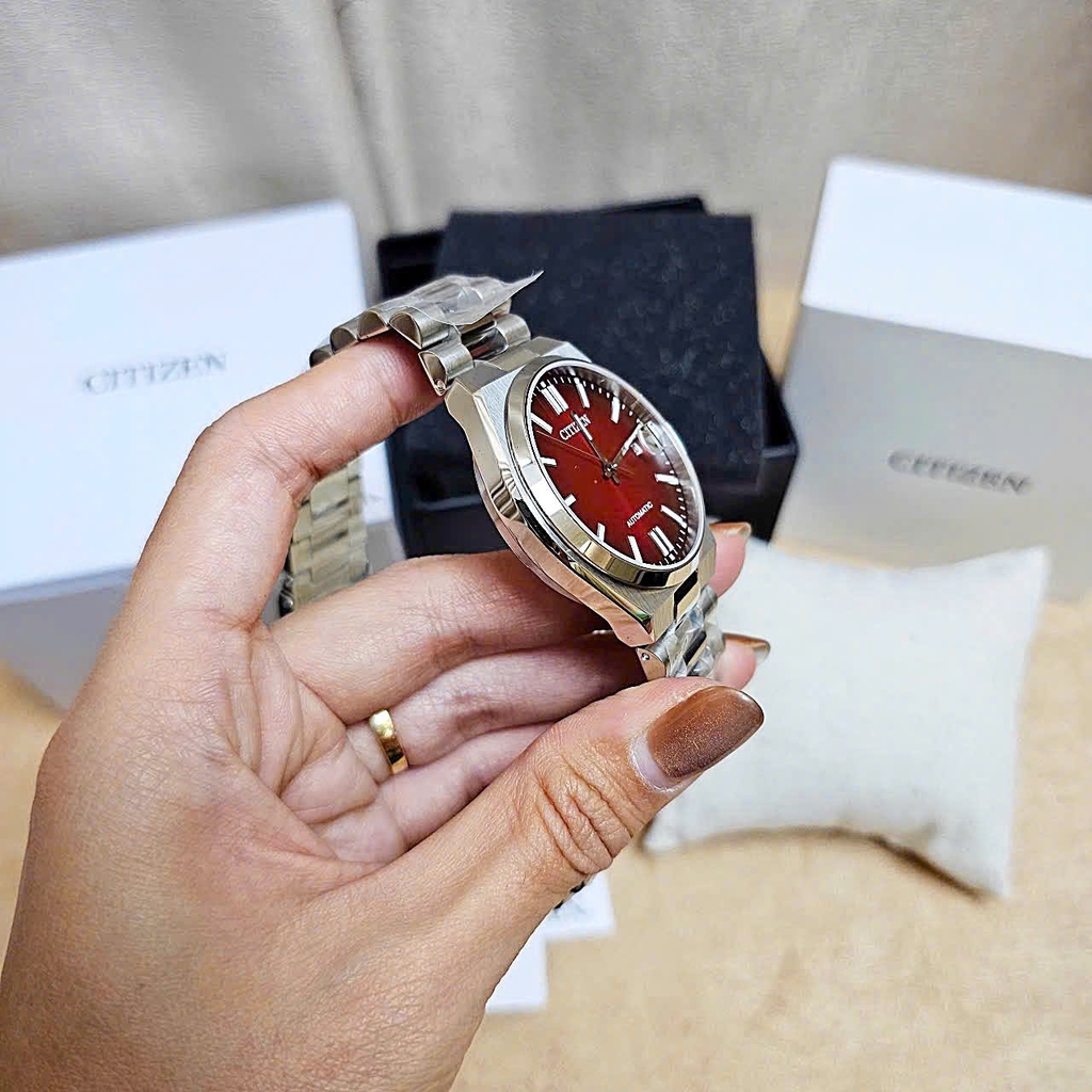 Đồng Hồ Nam Citizen Automatic Tsuyosa Mechanical Red NJ0150-56W ( NJ0150 )