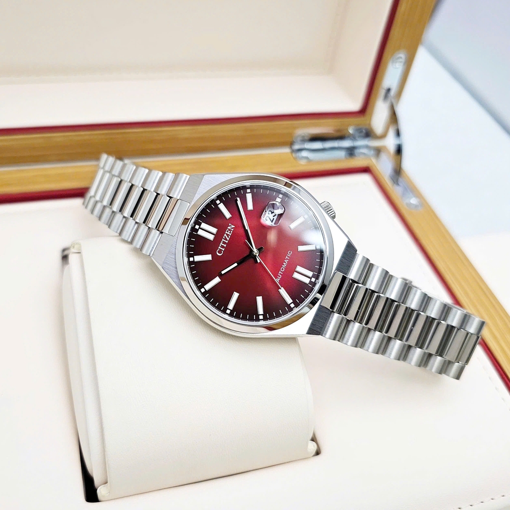 Đồng Hồ Nam Citizen Automatic Tsuyosa Mechanical Red NJ0150-56W ( NJ0150 )