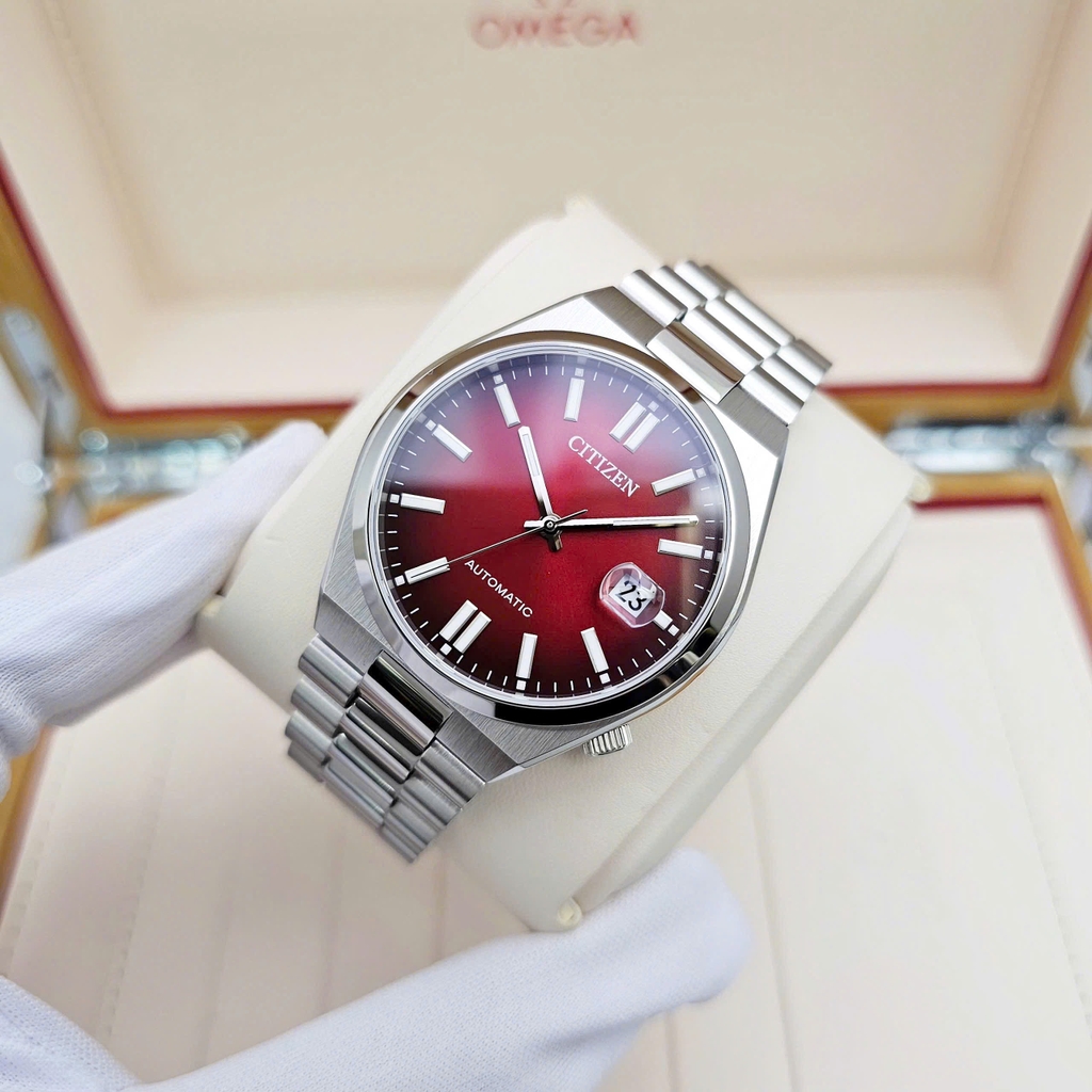 Đồng Hồ Nam Citizen Automatic Tsuyosa Mechanical Red NJ0150-56W ( NJ0150 )