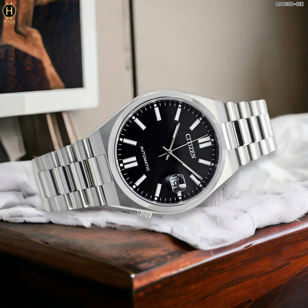 Đồng Hồ Nam Citizen Automatic Tsuyosa Mechanical Black NJ0150-81E ( NJ0150 )