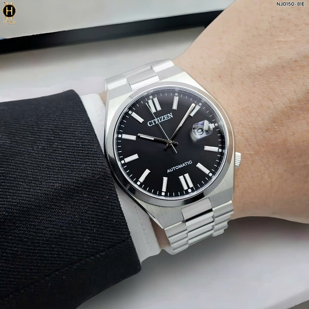Đồng Hồ Nam Citizen Automatic Tsuyosa Mechanical Black NJ0150-81E ( NJ0150 )