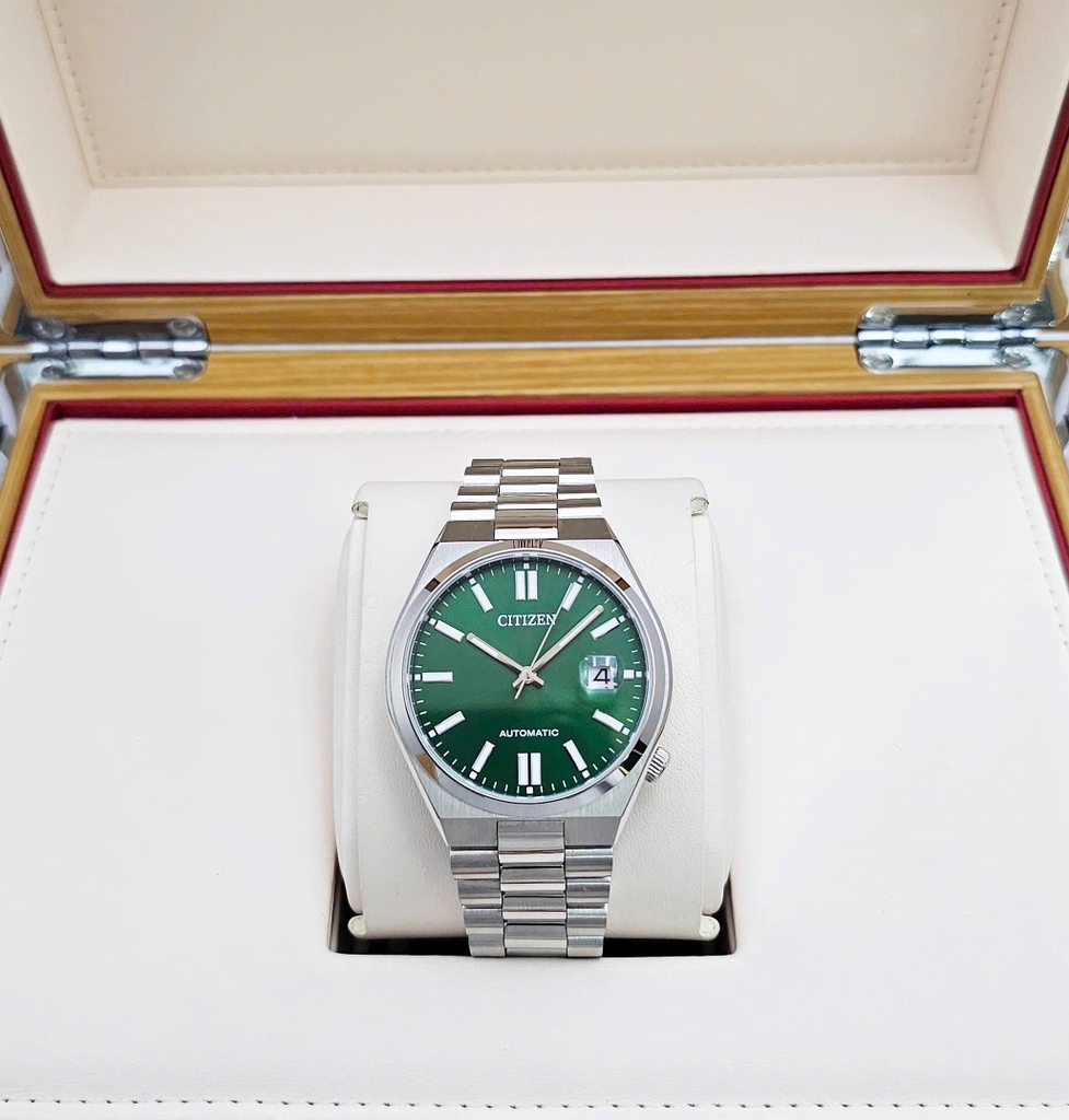 Đồng Hồ Nam Citizen Automatic Tsuyosa Mechanical Green NJ0150-81X ( NJ0150 )
