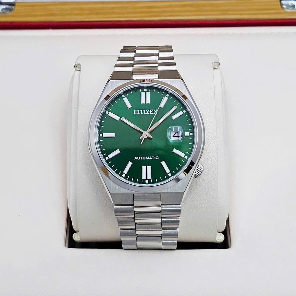 Đồng Hồ Nam Citizen Automatic Tsuyosa Mechanical Green NJ0150-81X ( NJ0150 )