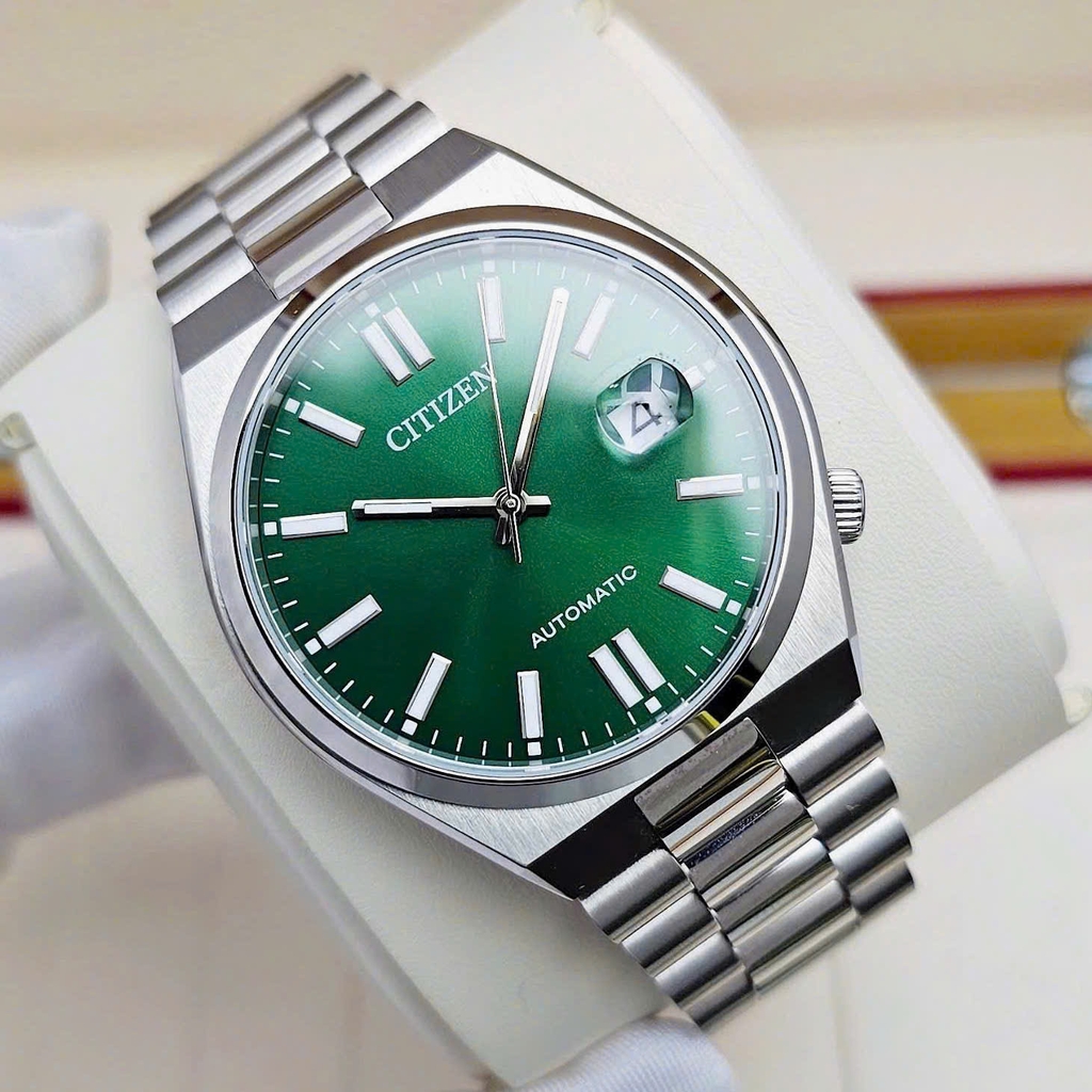 Đồng Hồ Nam Citizen Automatic Tsuyosa Mechanical Green NJ0150-81X ( NJ0150 )