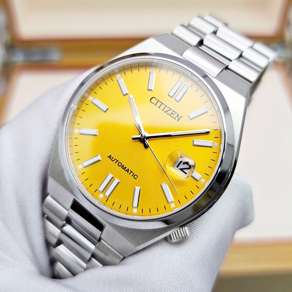 Đồng Hồ Nam Citizen Automatic Tsuyosa Mechanical Yellow NJ0150-81Z ( NJ0150 )