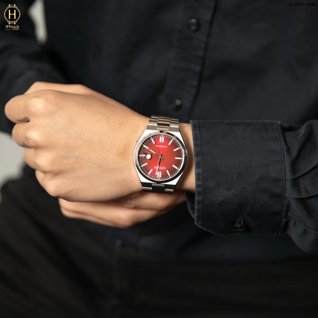 Đồng Hồ Nam Citizen Automatic Tsuyosa Mechanical Red NJ0150-56W ( NJ0150 )