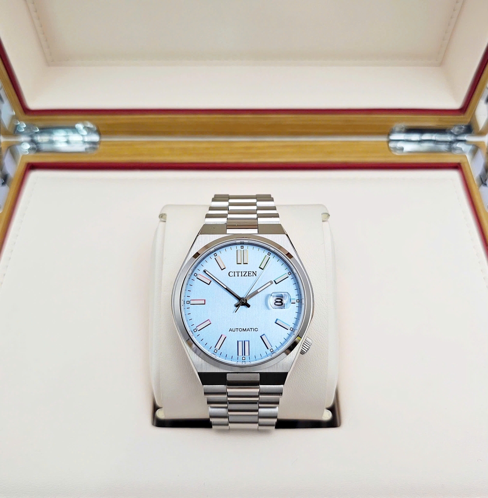 Đồng Hồ Nam Citizen Automatic Tsuyosa Mechanical Blue Ice Multiple NJ0151-53L ( NJ0151 )