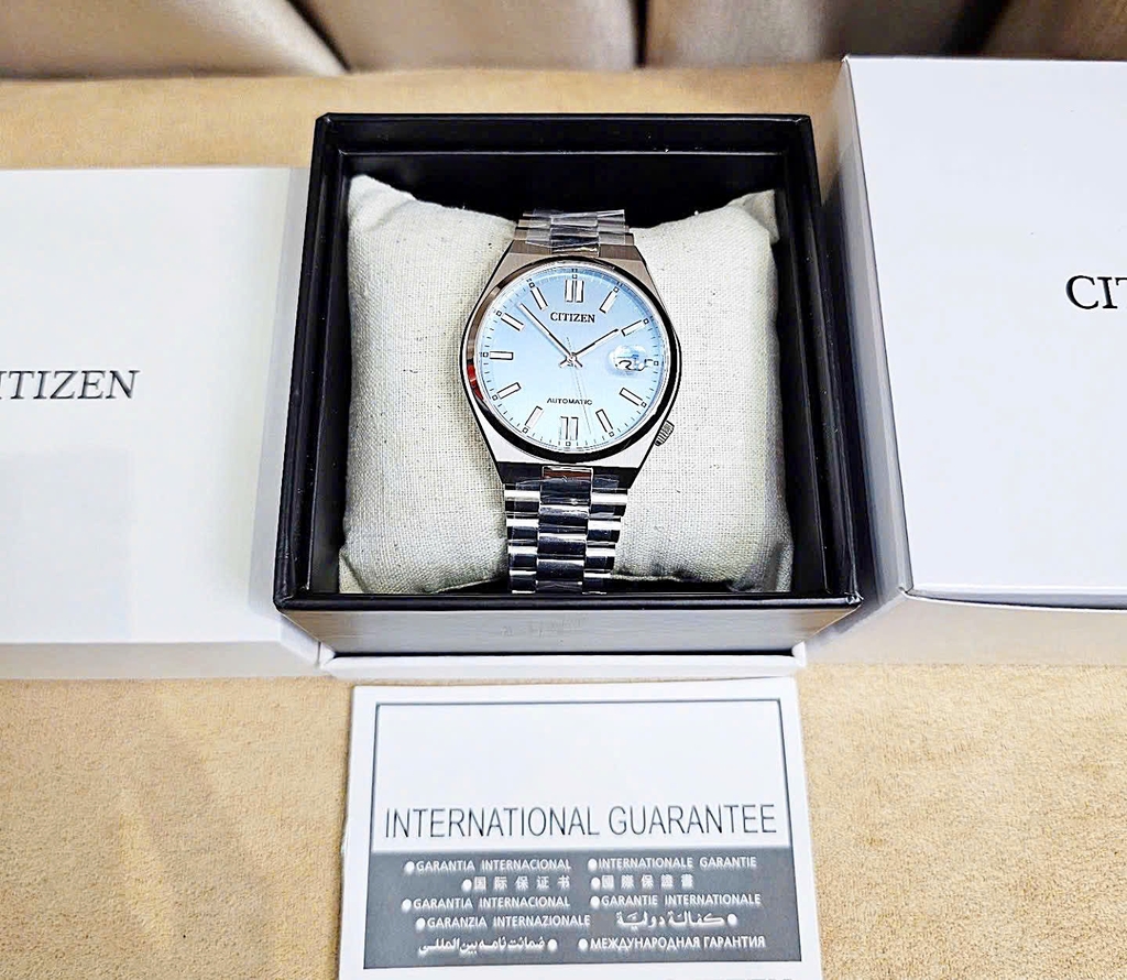 Đồng Hồ Nam Citizen Automatic Tsuyosa Mechanical Blue Ice Multiple NJ0151-53L ( NJ0151 )