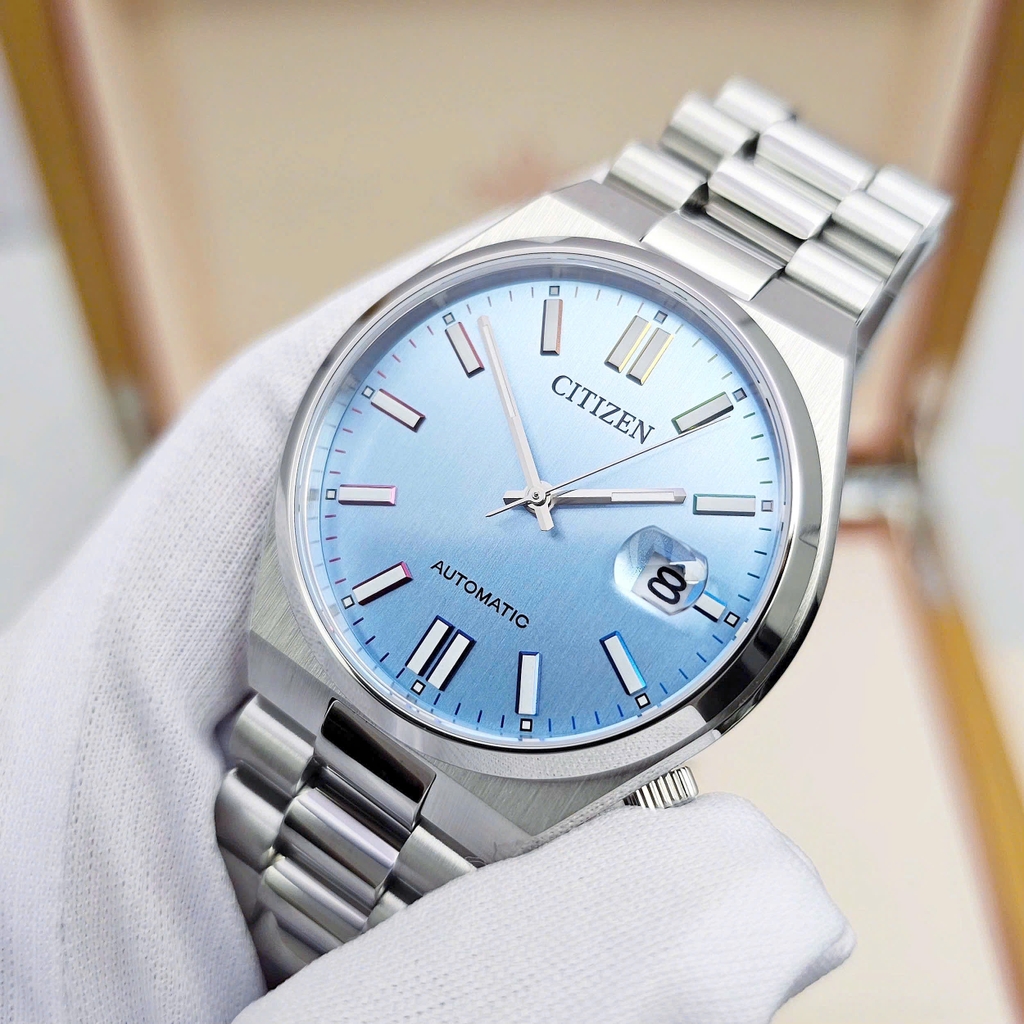 Đồng Hồ Nam Citizen Automatic Tsuyosa Mechanical Blue Ice Multiple NJ0151-53L ( NJ0151 )