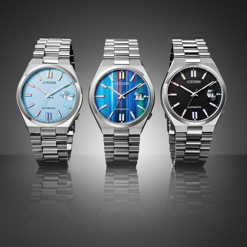 Đồng Hồ Nam Citizen Automatic Tsuyosa Mechanical Blue Ice Multiple NJ0151-53L ( NJ0151 )