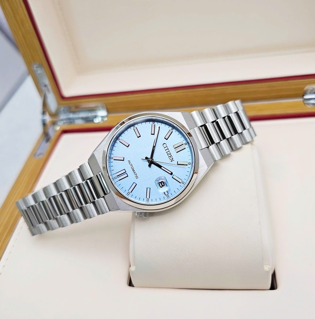 Đồng Hồ Nam Citizen Automatic Tsuyosa Mechanical Blue Ice Multiple NJ0151-53L ( NJ0151 )