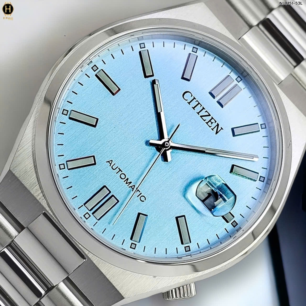 Đồng Hồ Nam Citizen Automatic Tsuyosa Mechanical Blue Ice Multiple NJ0151-53L ( NJ0151 )