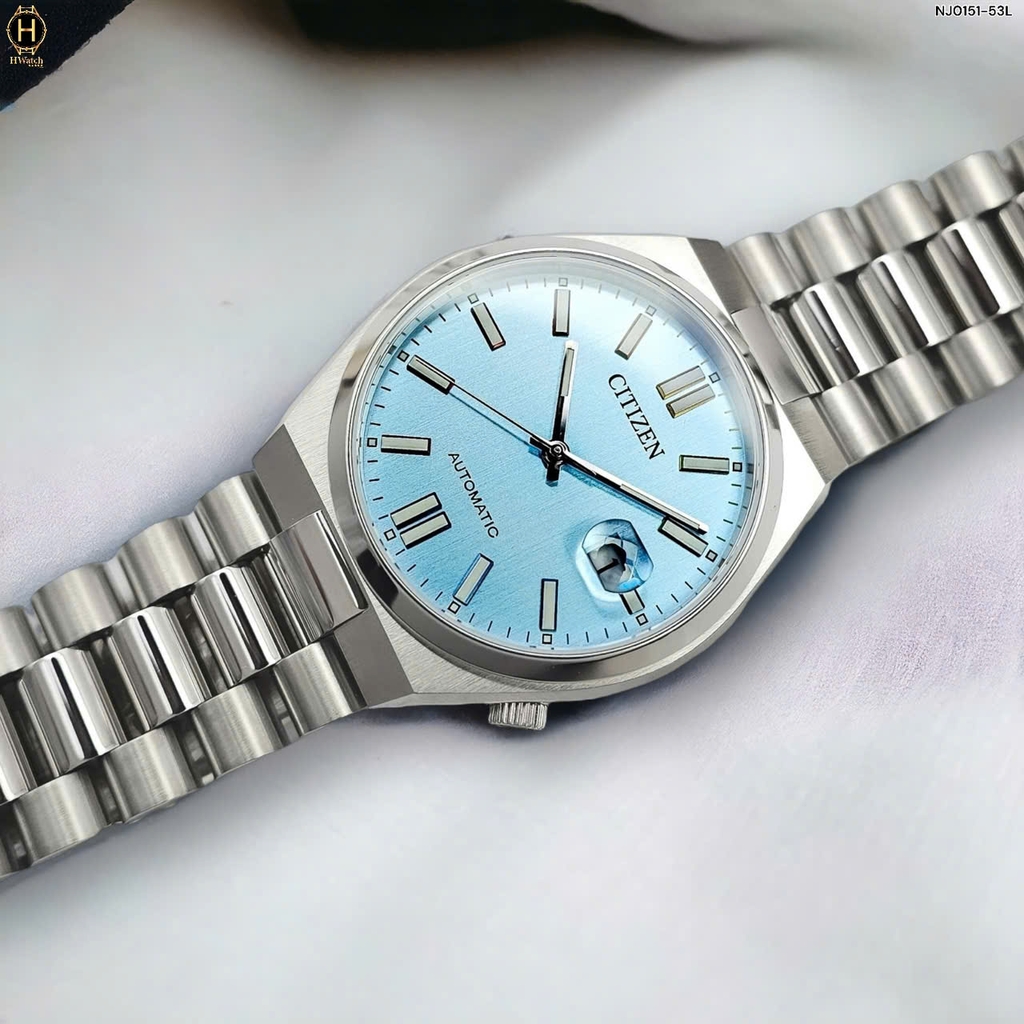 Đồng Hồ Nam Citizen Automatic Tsuyosa Mechanical Blue Ice Multiple NJ0151-53L ( NJ0151 )