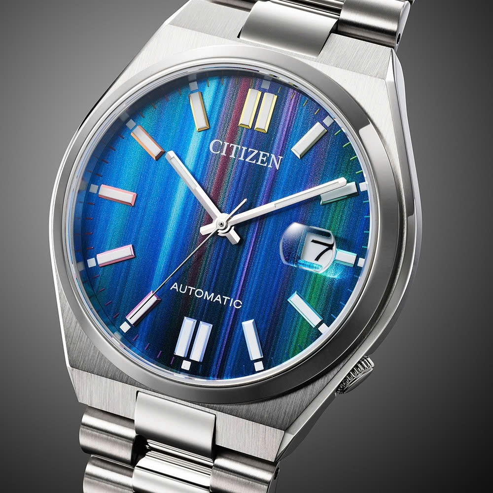 Đồng Hồ Nam Citizen Automatic Tsuyosa Mechanical Blue Multiple NJ0151-53W ( NJ0151 )