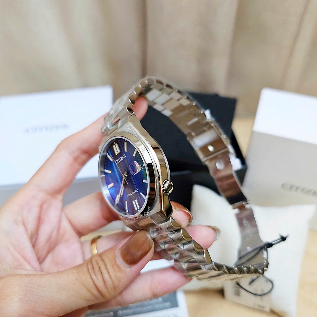 Đồng Hồ Nam Citizen Automatic Tsuyosa Mechanical Blue Multiple NJ0151-53W ( NJ0151 )
