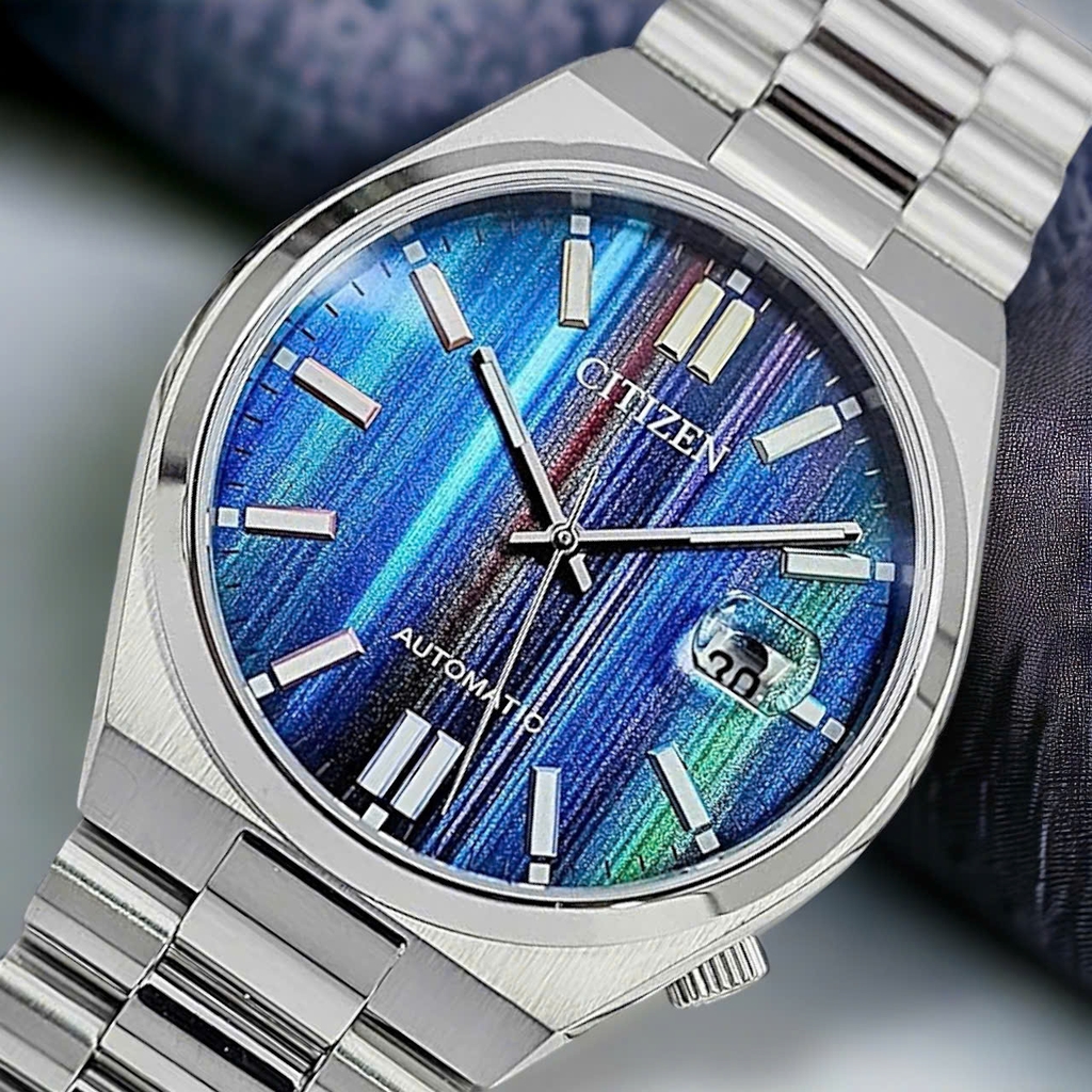 Đồng Hồ Nam Citizen Automatic Tsuyosa Mechanical Blue Multiple NJ0151-53W ( NJ0151 )