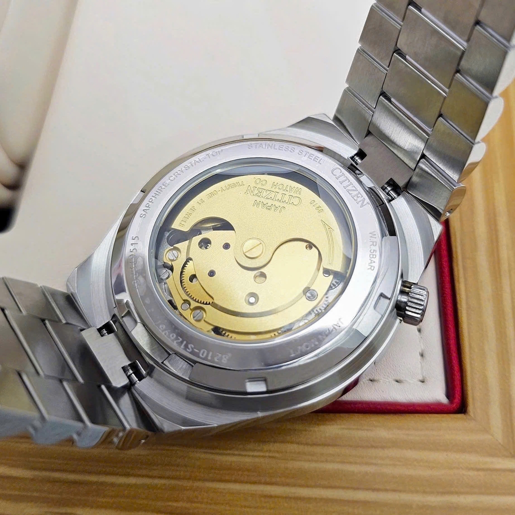Đồng Hồ Nam Citizen Automatic Tsuyosa Mechanical BLue NJ0151-88L