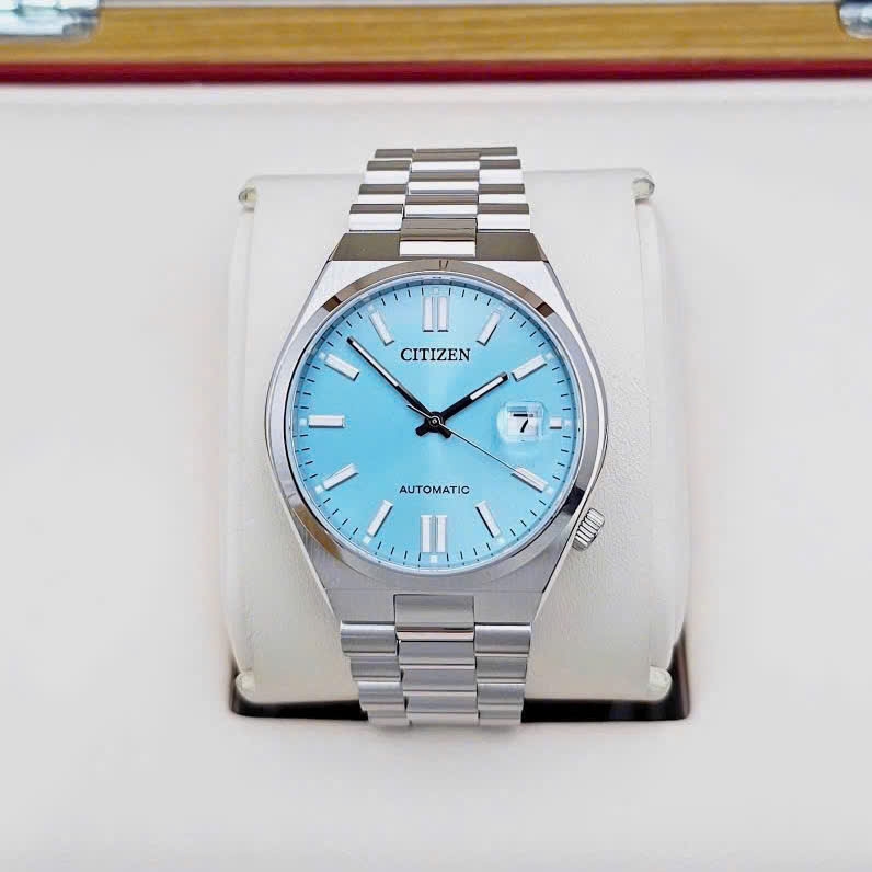 Đồng Hồ Nam Citizen Automatic Tsuyosa Tiffany Ice Blue NJ0151-88M ( NJ0151 )