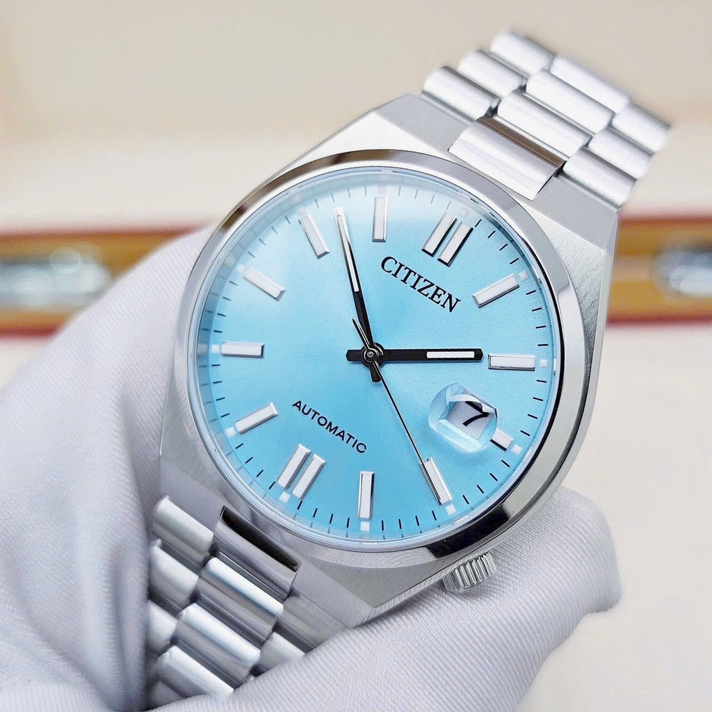 Đồng Hồ Nam Citizen Automatic Tsuyosa Tiffany Ice Blue NJ0151-88M ( NJ0151 )