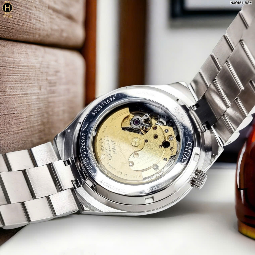 Đồng Hồ Nam Citizen Automatic Tsuyosa Mechanical Blue NJ0151-88X ( NJ0151 )