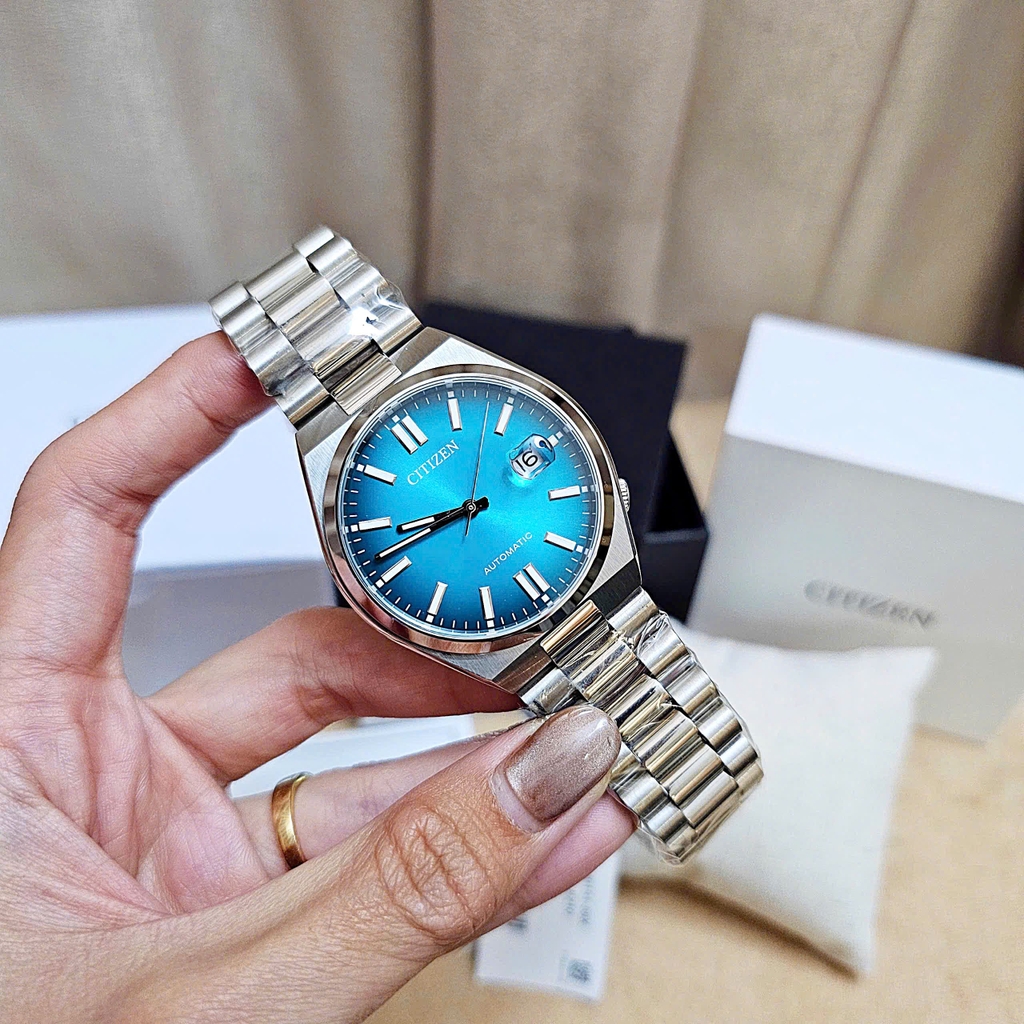 Đồng Hồ Nam Citizen Automatic Tsuyosa Mechanical Blue NJ0151-88X ( NJ0151 )