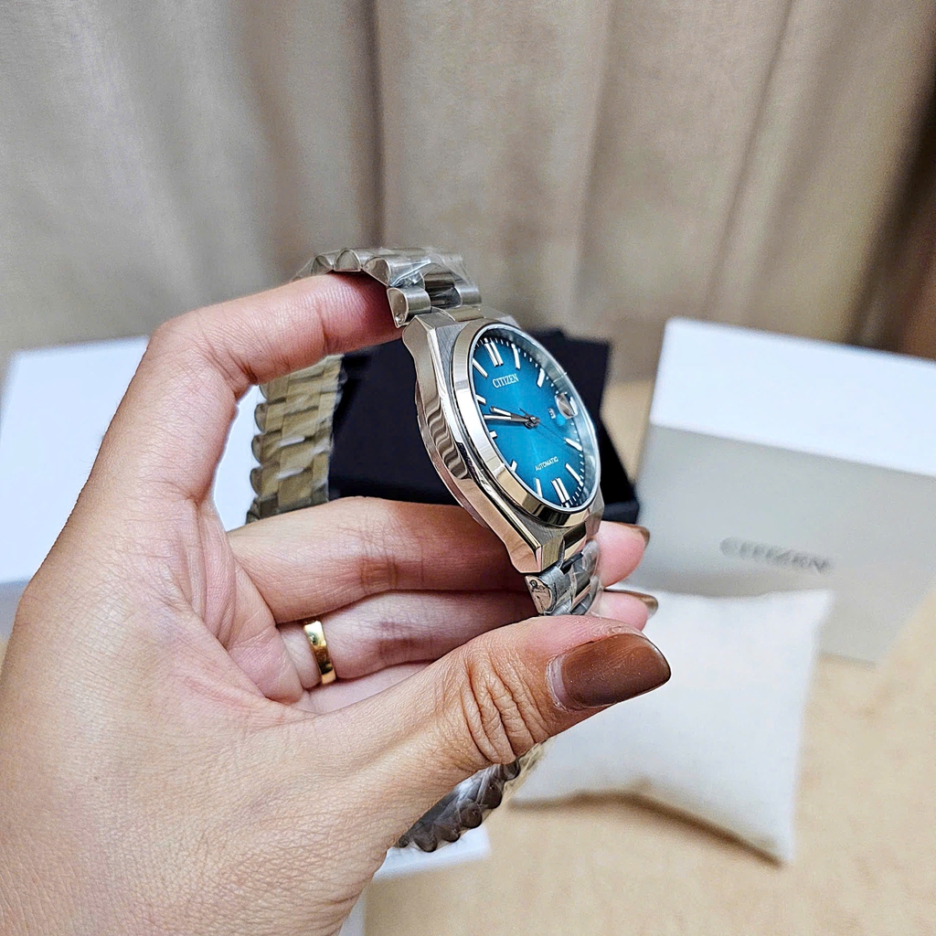 Đồng Hồ Nam Citizen Automatic Tsuyosa Mechanical Blue NJ0151-88X ( NJ0151 )